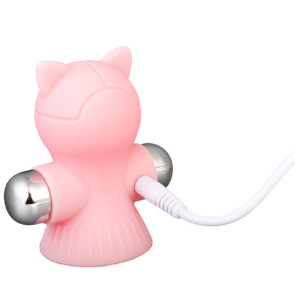 Suction Clip Tongue Licking Kitty - Pink - image 6