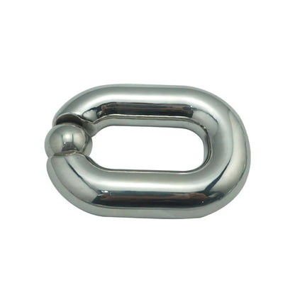 Ball Stretchers Testicles A Testicle Stretcher That Works As A Workout Stainless Steel Pnis Ring Testicle Toys - Classic - S - image 4