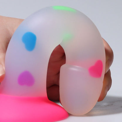 Mix Color Silicone Dildo - image 3