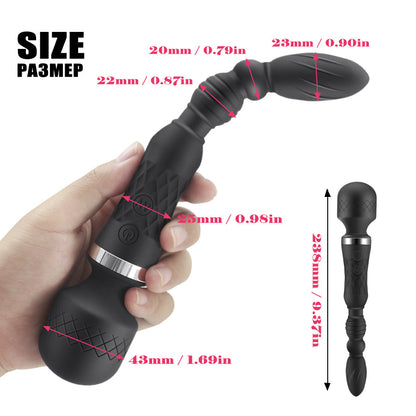 SilkVibe Whisper – Waterproof Couples Wand - image 2
