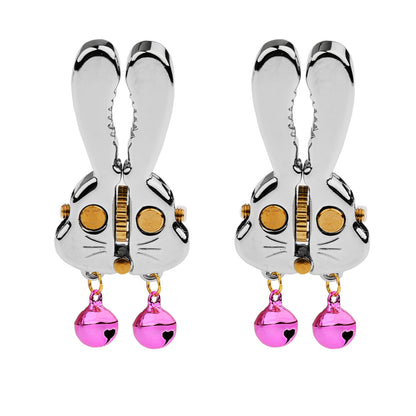 Adjustable Bunny Nipple Clamps – Sensory Play with Bells & Gear Control - SB - PUB - image 5