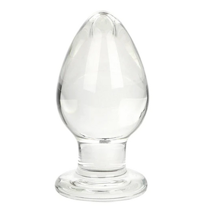Giant Glass Butt Plug - Glass - image 0