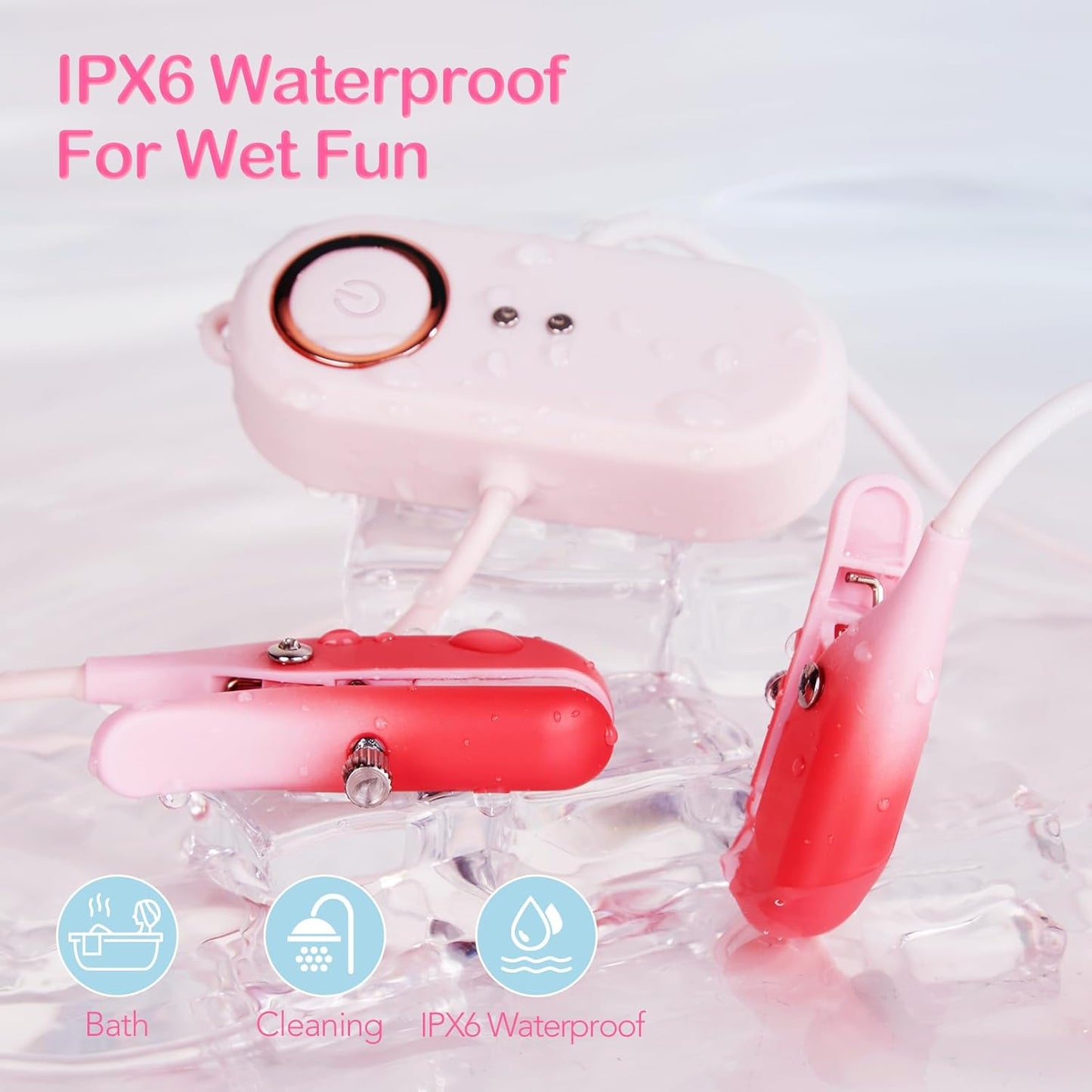 DuoPulse – 2-in-1 Wearable Nipple Clamp Vibrator - image 1