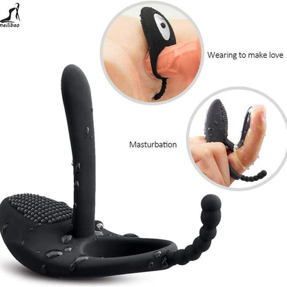 Prostatepulse Duo - Vibrating Massager With Cock Ring - image 5