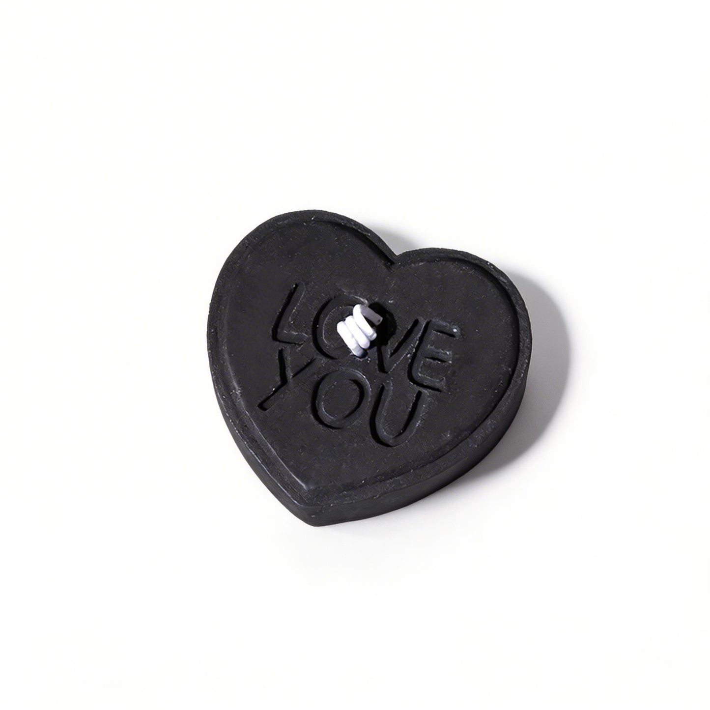 Love You Heart Sensual Candle – Low-temperature - Black - image 4