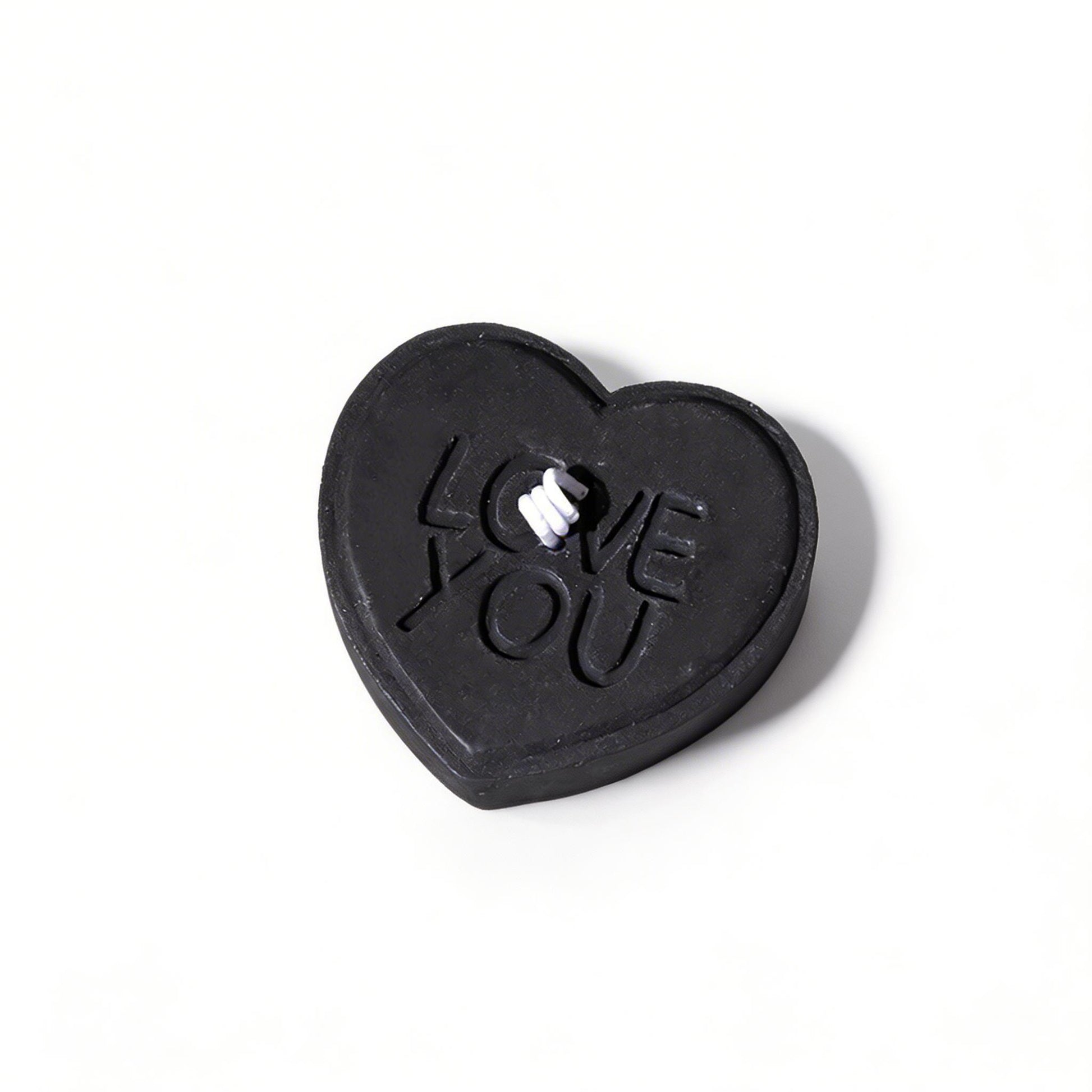 Love You Heart Sensual Candle – Low-temperature - Black - image 4