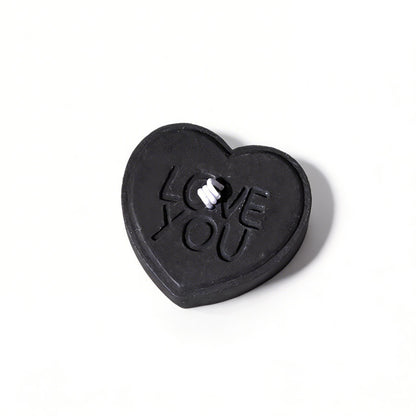 Love You Heart Sensual Candle – Low-temperature - Black - image 4
