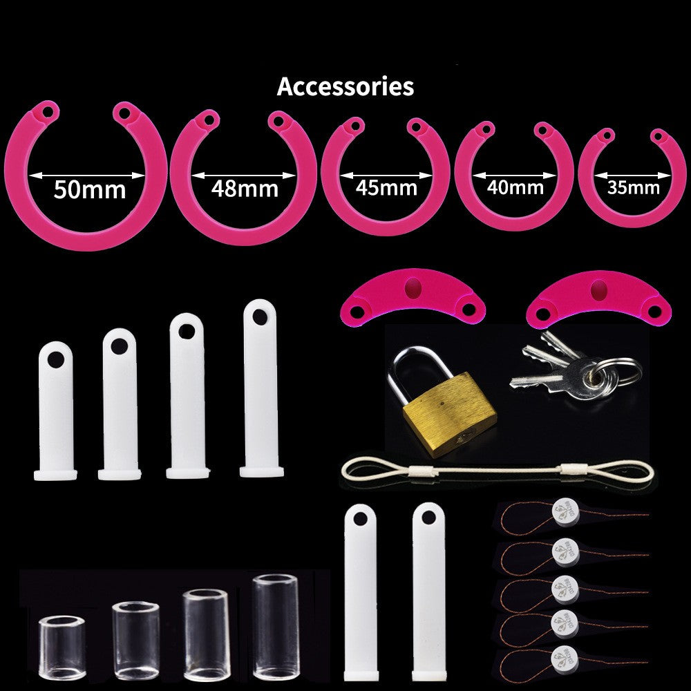 Silicone Colored Chastity Lock CB6000s - image 5