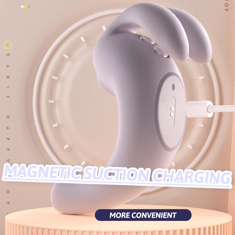 Rabbit Ear Suction & Vibration Massager - image 0