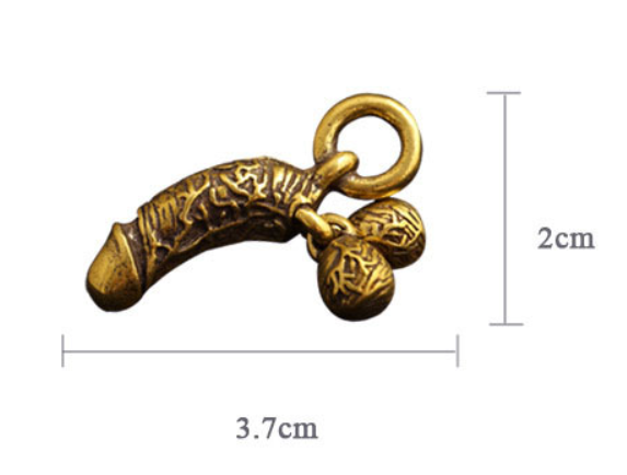 Copper Penis Pendant Unique Fashion - image 3