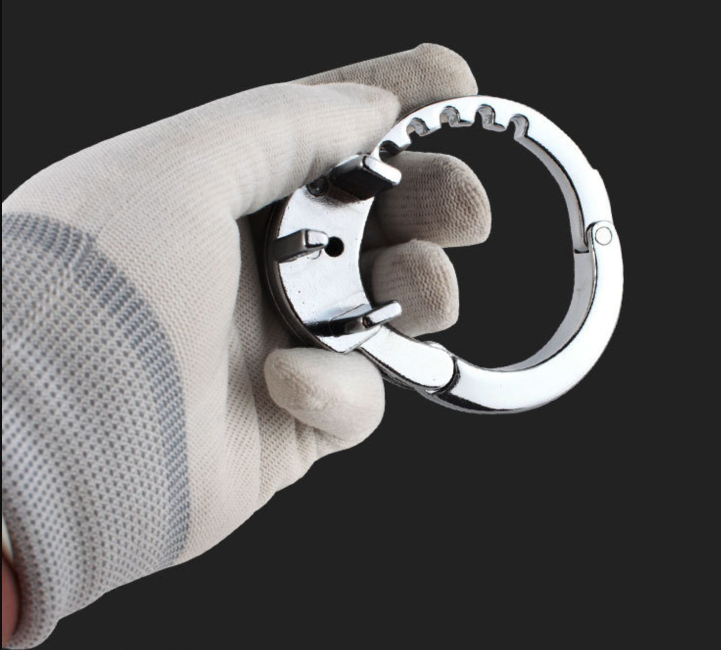 Metal Chastity Cage Prevent Cheating Quit Jerking Off Abstinence Device - image 2