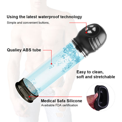 Male Enhancement Pump & Masturbation Cup - Vacuum Erection System - image 11