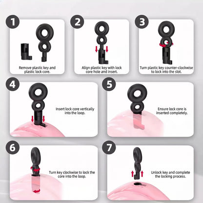 Securefit Resin Chastity Cage Set - image 10