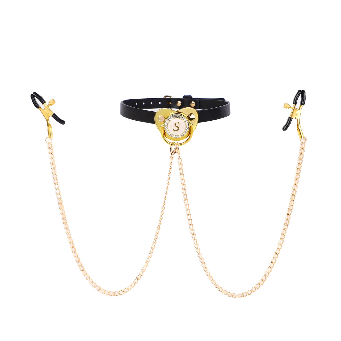 Creative Mouth Play Set: Nipple Clamps & Ball Gags - B - image 2