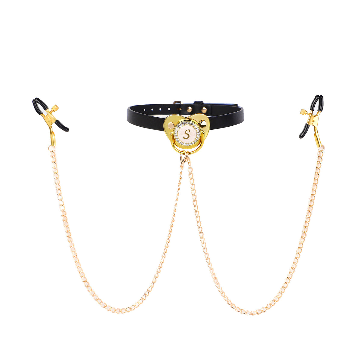 Creative Mouth Play Set: Nipple Clamps & Ball Gags - B - image 2