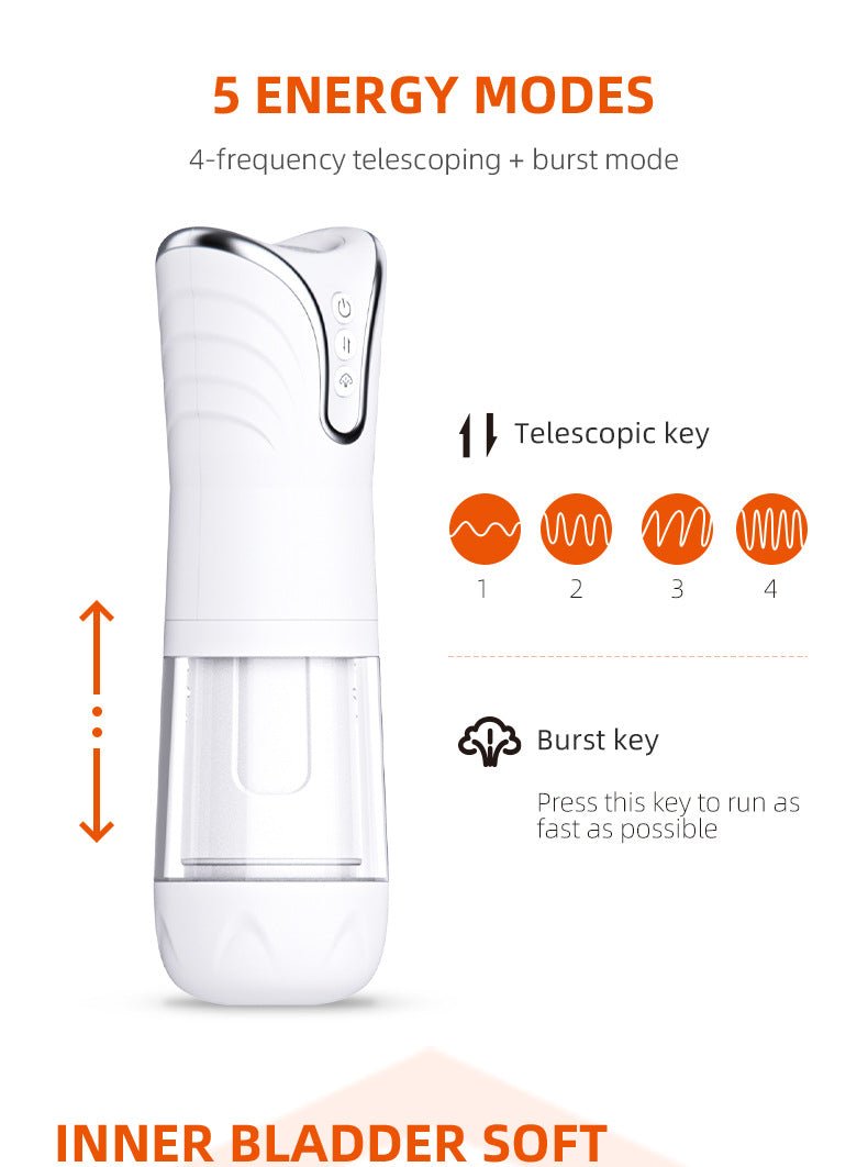 4-Frequency Automatic Male Masturbator Cup - image 2