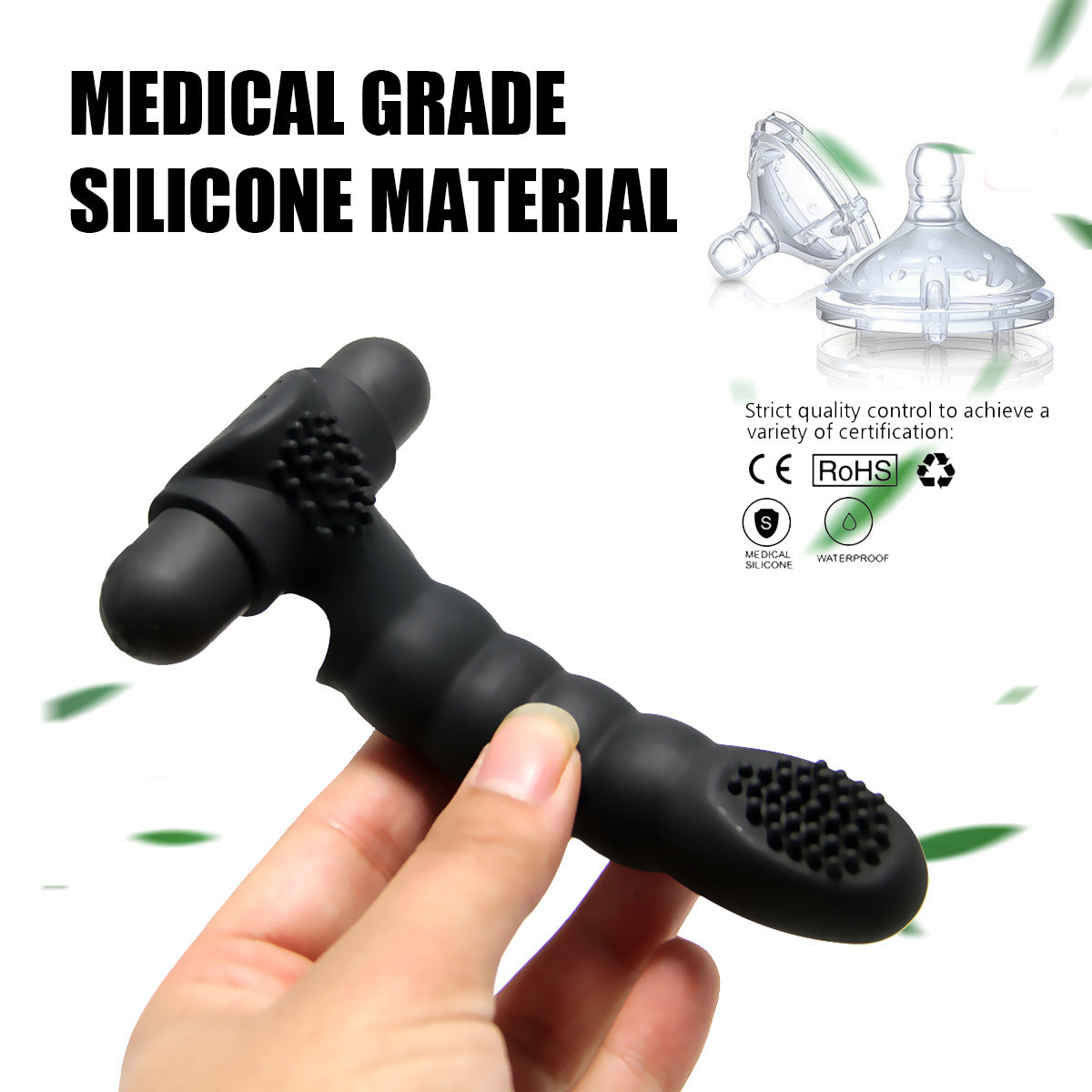 Finger Vibrator G-spot Clit Massager Stimulator Sex Toys for Women Rechargeable - image 3
