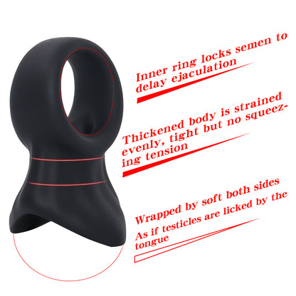 Silicone Cock Ring - image 8