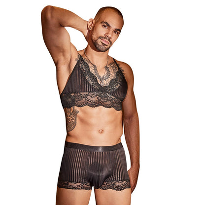 Sheer Lace Men's Underwear Low Waist - image 0