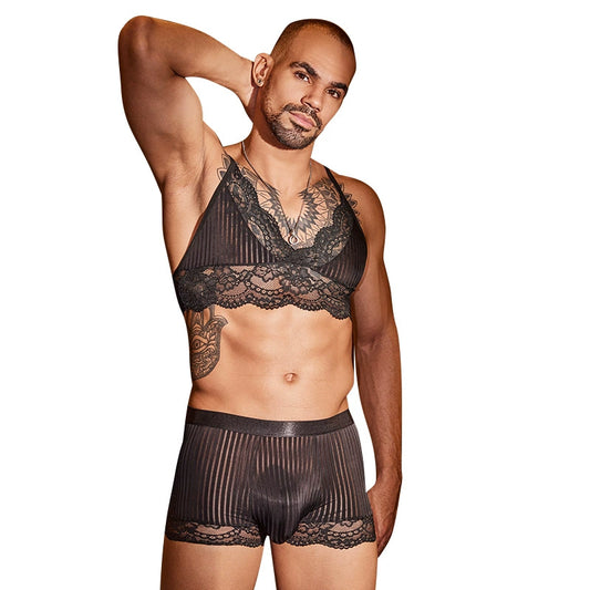 Sheer Lace Men's Underwear Low Waist - image 0