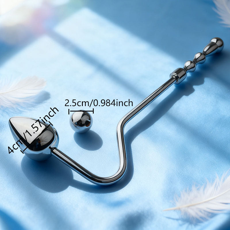 Steel Pleasure Hook – Intense Anal & Prostate Stimulator - F - image 3