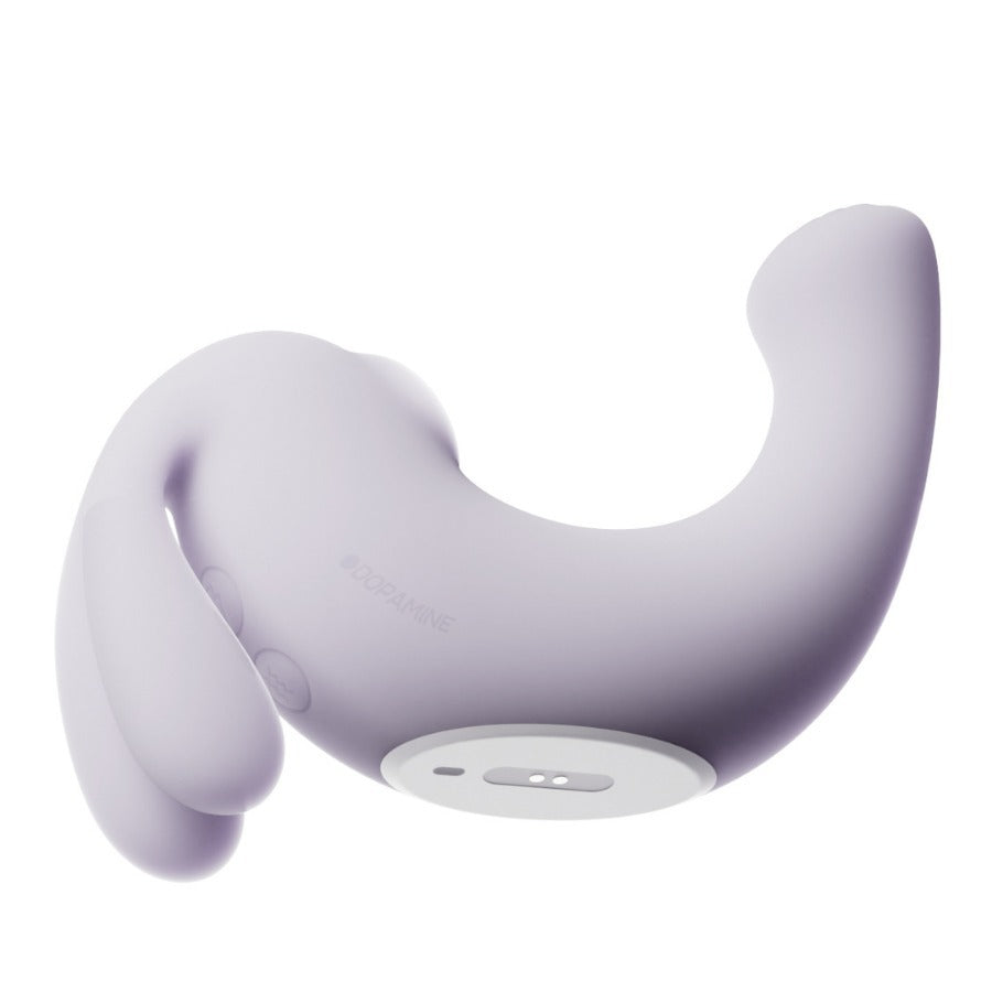 Rabbit Ear Suction & Vibration Massager - Light Purple - image 4