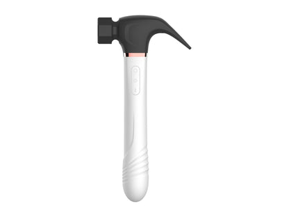 Hammer Toy Clit Sucking Vibrator for Women - White - image 11