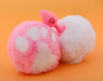 Cat Paws Fluffy Anal Butt Plug - image 2