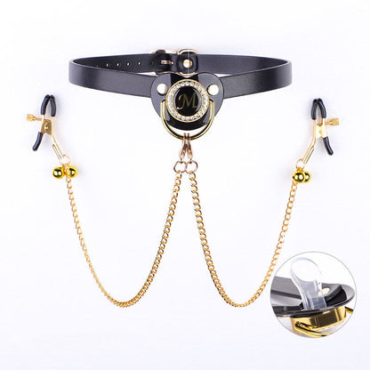 Creative Mouth Play Set: Nipple Clamps & Ball Gags - A - image 0