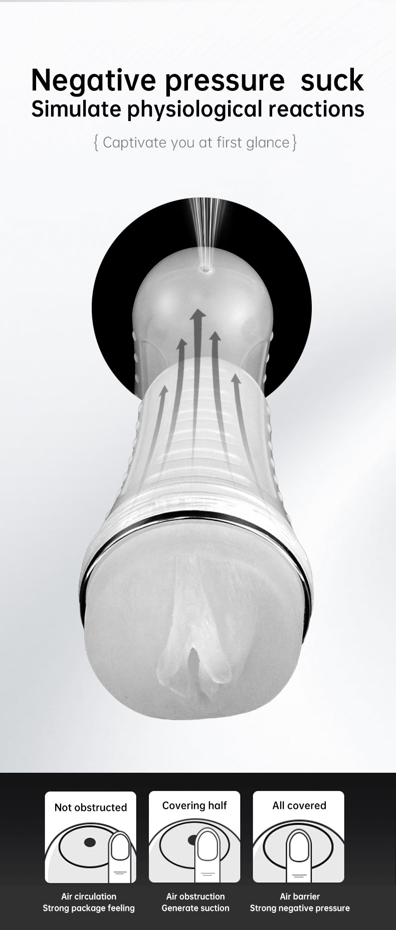 Realistic Suction Masturbator - image 13