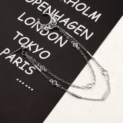 Trendy Nose Chain Piercing – Dainty Gold/Silver Nose Ring for Casual & Special Occasions - image 3