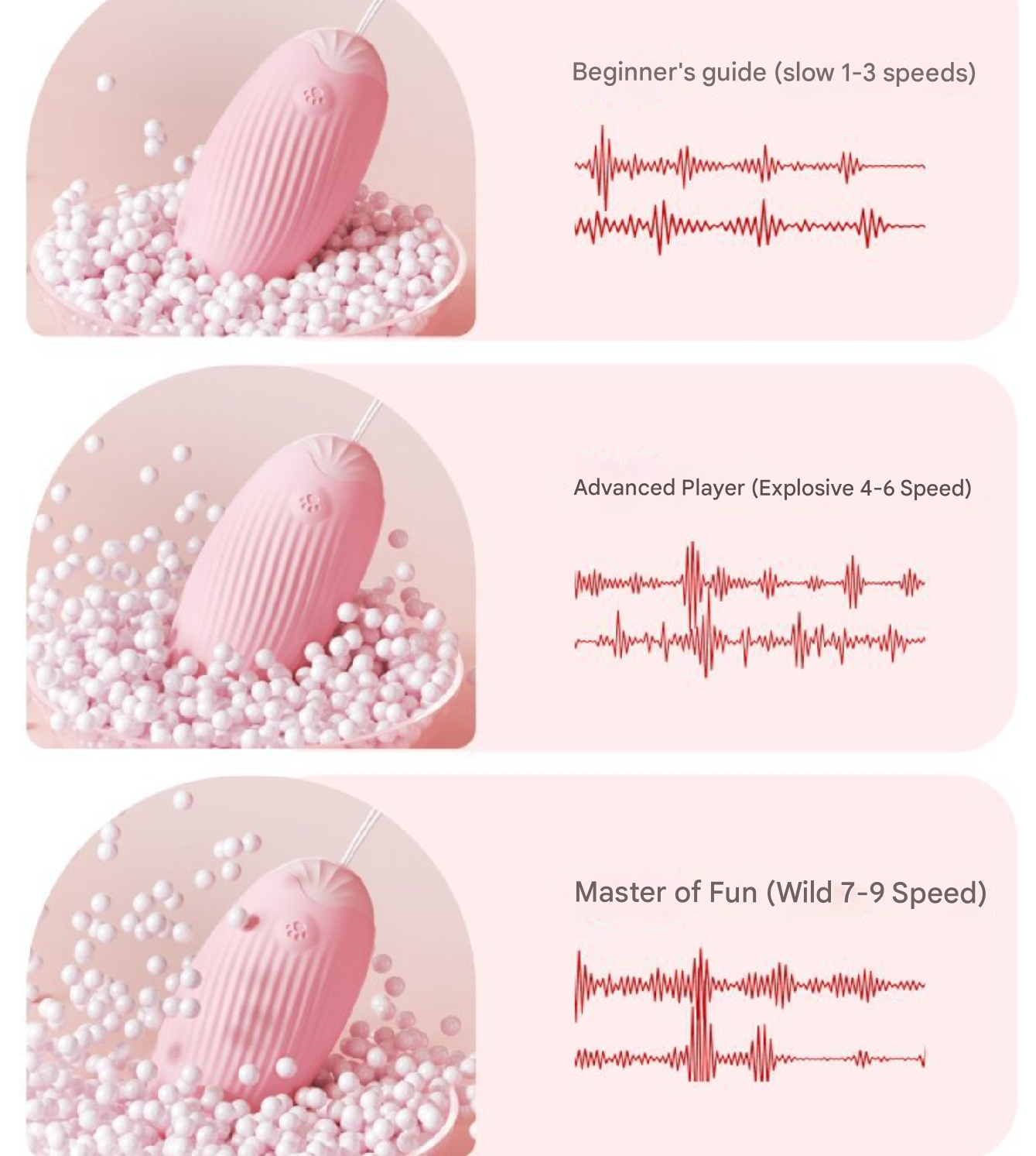 Dinobaby Portable Mini Cute Vibrator For Women - image 2
