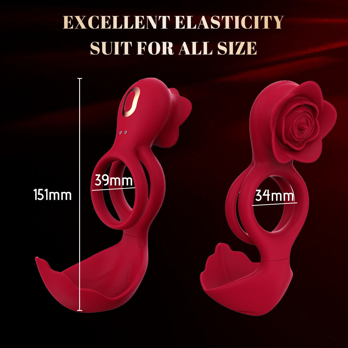 10-mode Vibrating Cock Ring With Semen Lock  - image 6