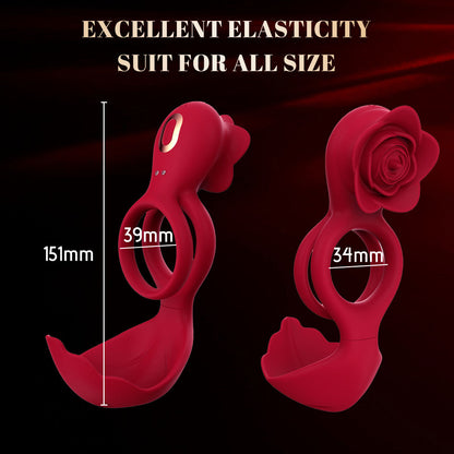 10-mode Vibrating Cock Ring With Semen Lock  - image 6