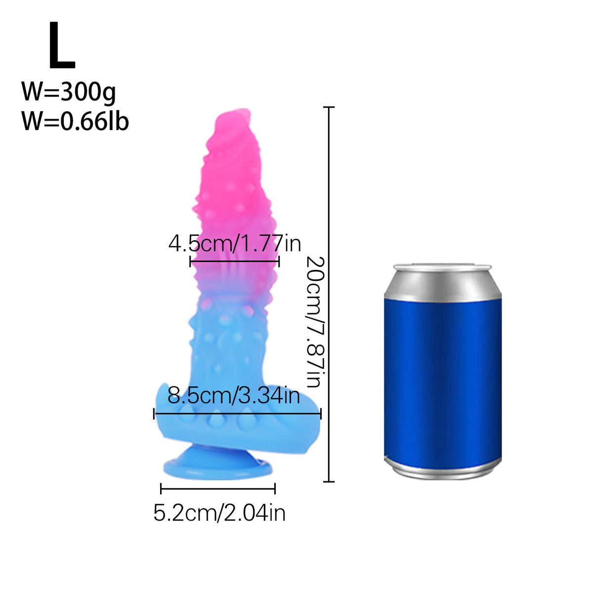 OmniStim Suction Cup Love Toy - L - image 2