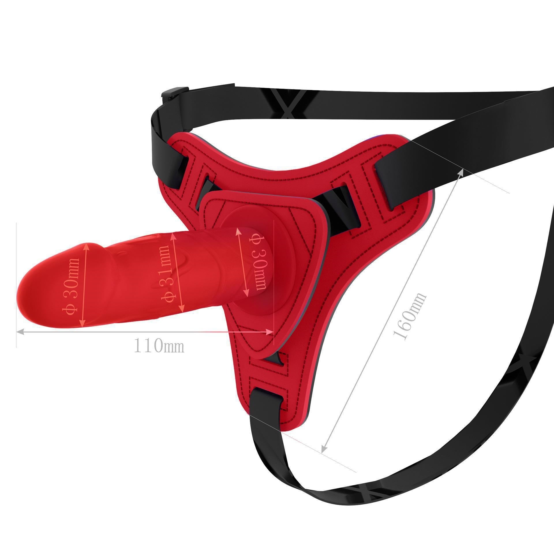 Pocket Bliss Panty - Red - image 5