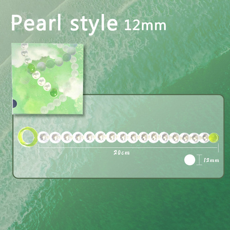 Pearl & Jade Beads Urethral Sound - 12mm - Pearls - image 11