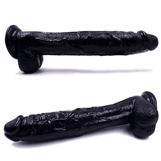 Realistic Silicone Extra Long 12-inches Big Dildo  - image 1
