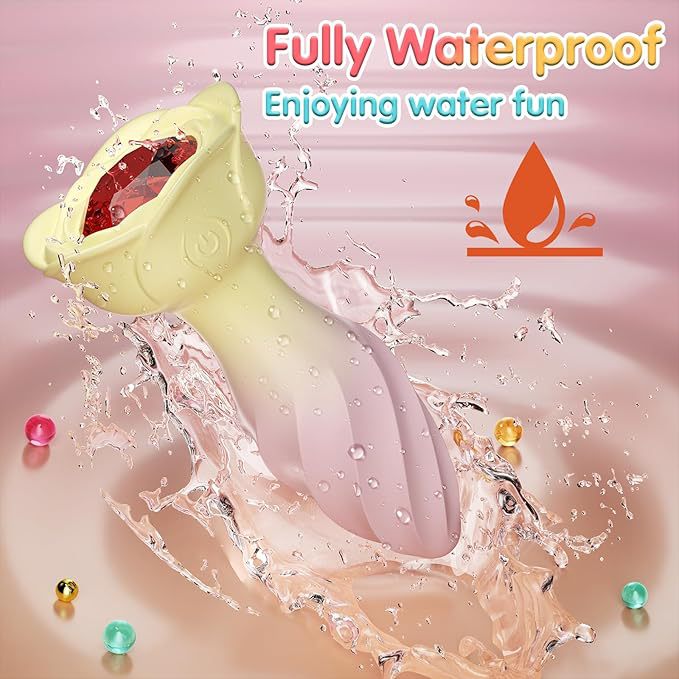 App Control Ruby Jeweled Vibrating Rotating Butt Plug - image 4