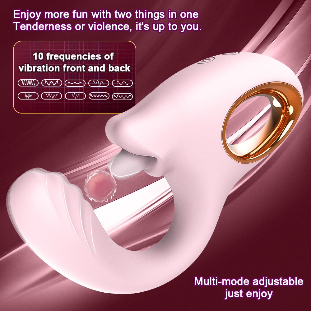 Luxelick 6.1'' Dual Motor Tongue Vibe - image 7