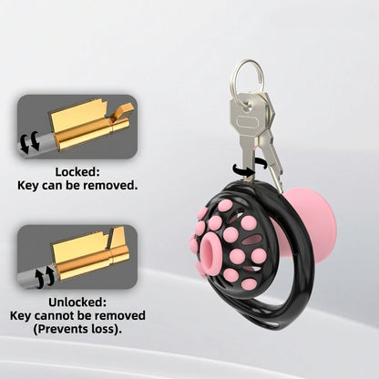 Securefit Resin Chastity Cage Set - image 9