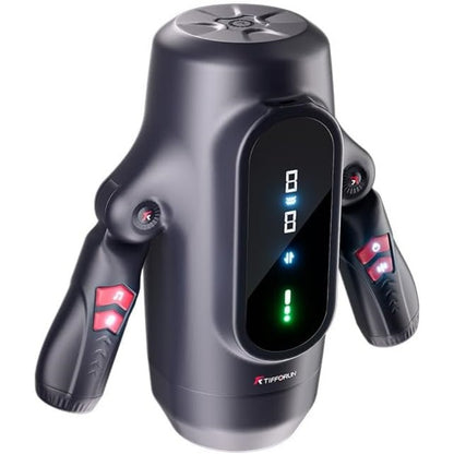 Male Masturbators Automatic Telescopic Vibrator - image 0