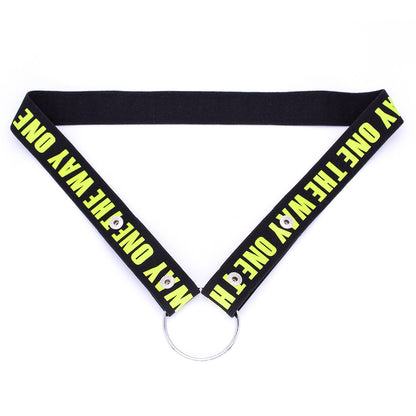 Male Chastity Belt With Four-way Wide Restraint Belt - A - Green - image 6