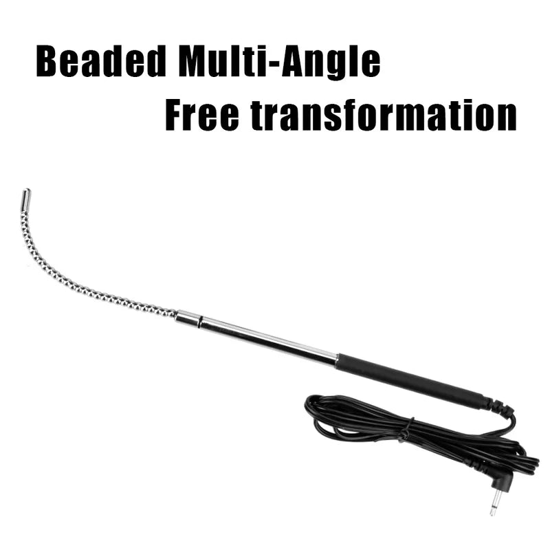tainless Steel Urethra Beads Dilator Bi-Polar Electric Shock - image 1