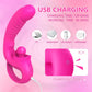Clitoral G Spot Vibrator 2 in 1 Dildo Vibrator 10 Vibration Modes - image 3