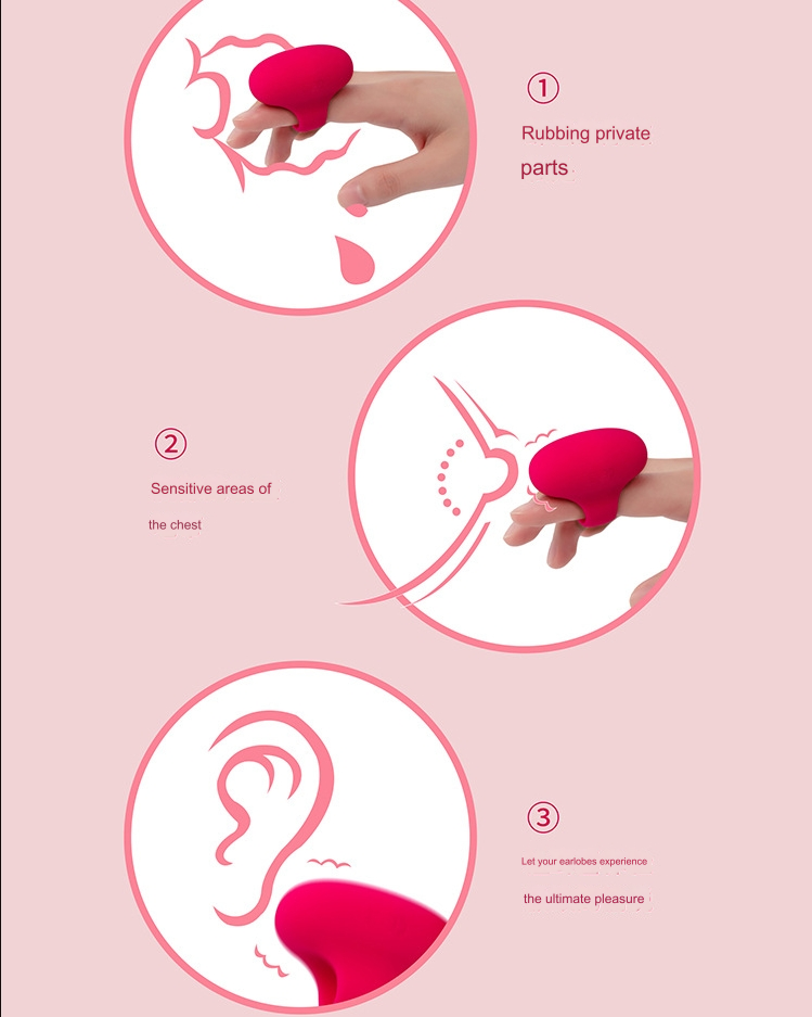 Finger Button Vibrating Clit Stimulator - image 1