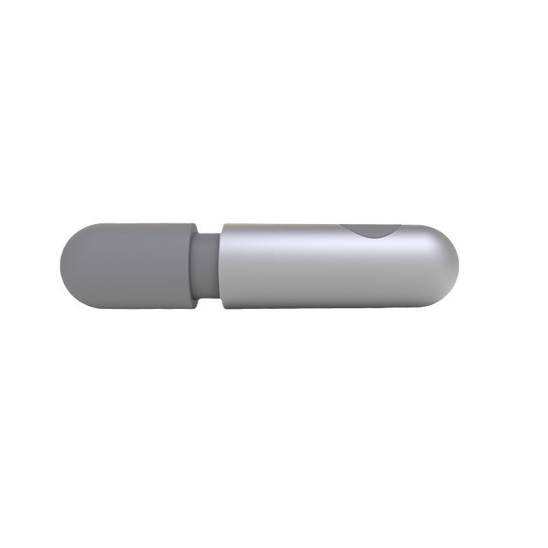 Mini Vibrator Wand 9 Vibrating Modes - Silver - image 5