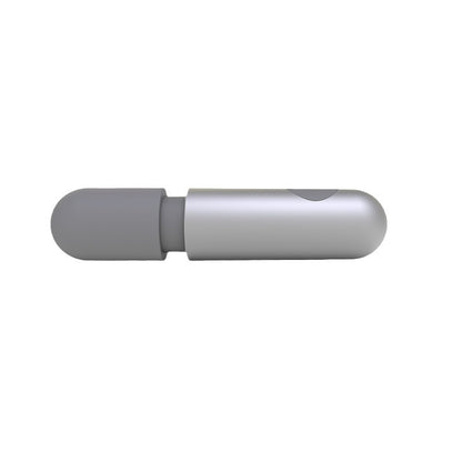 Mini Vibrator Wand 9 Vibrating Modes - Silver - image 5