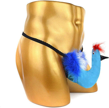 Men's Funny Big Bird Penis Pouch Thong - image 3