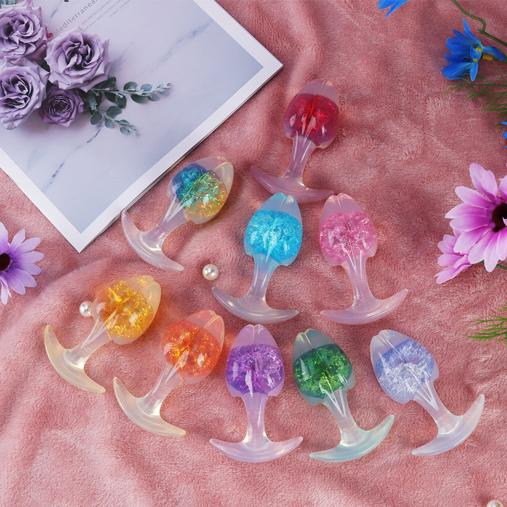 Crystal Vault Glass-Embedded Silicone Plug - image 2